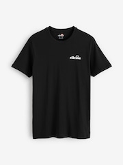 Ellesse Azzini 100% Cotton Black T-Shirts 3 Pack - Image 3 of 4