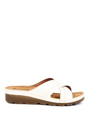 Blanco - Pavers Crossover Mule Sandals - Imagen 2 de 6