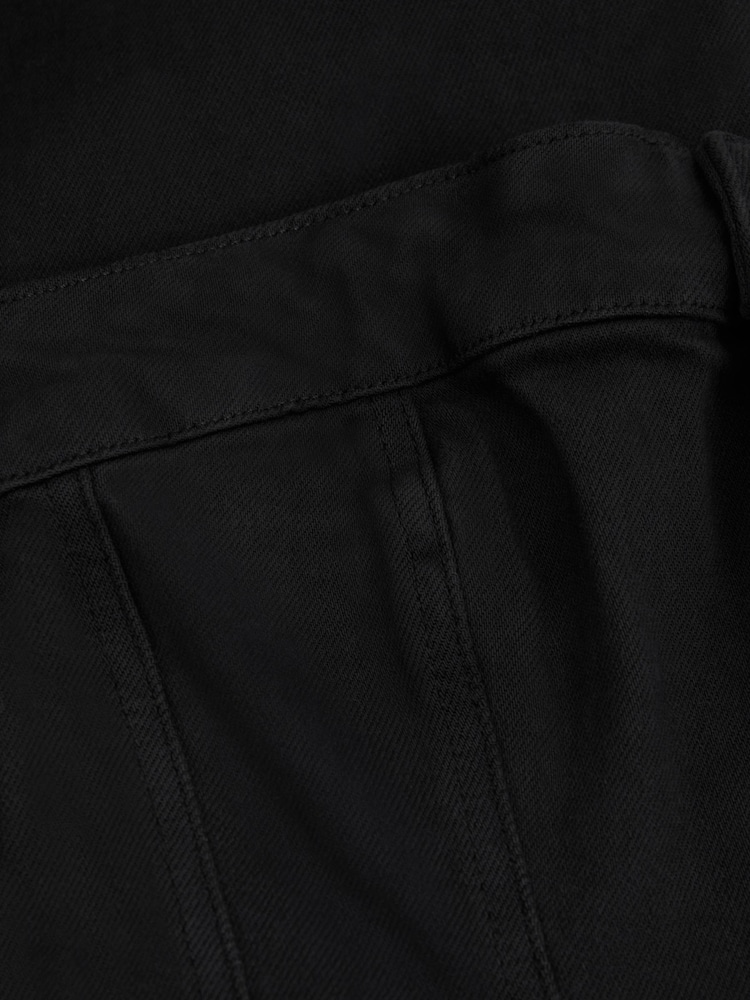 Good American Black Good American Strapless Denim Jumpsuit - Image 2 of 5