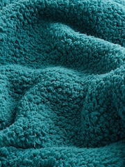 Green Long Teddy Dressing Gown - Image 7 of 8