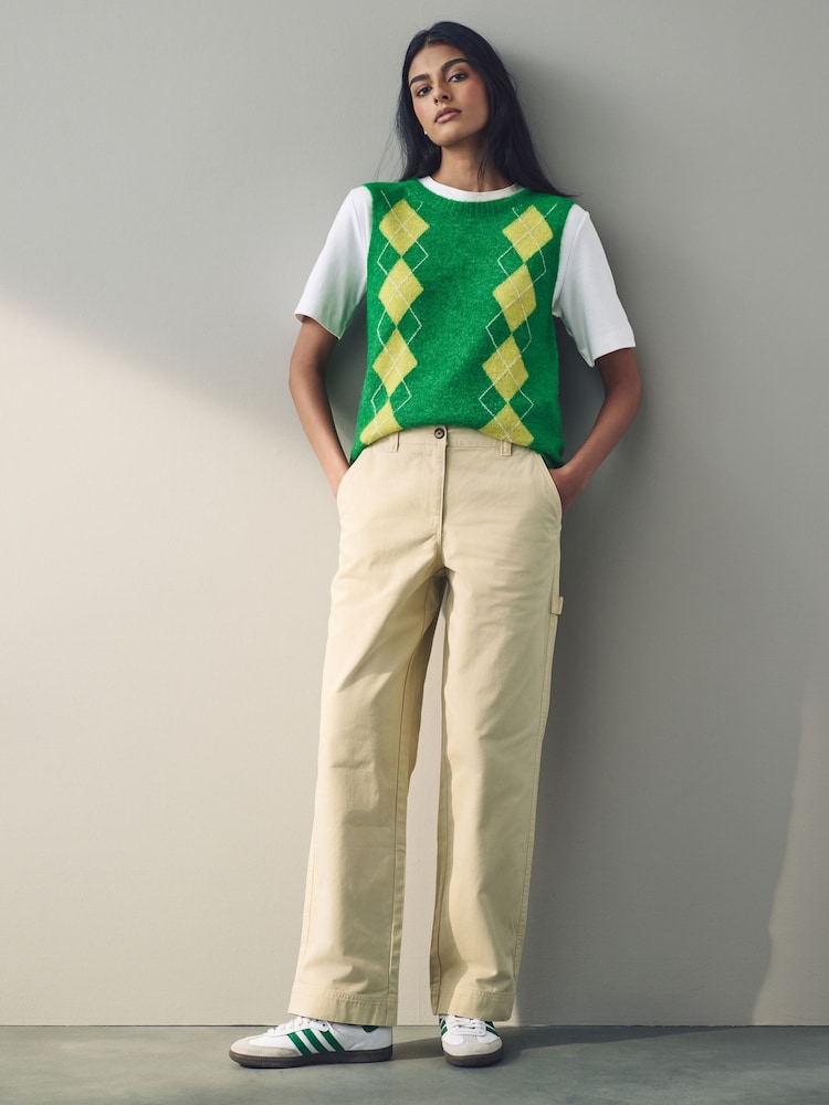 Stone Cargo 100% Cotton Trousers - Image 2 of 12