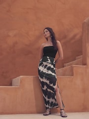 Black Sarong Maxi Skirt - Image 2 of 8