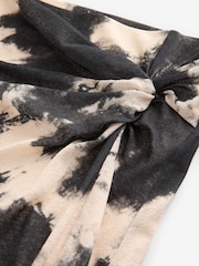 Black Sarong Maxi Skirt - Image 7 of 8