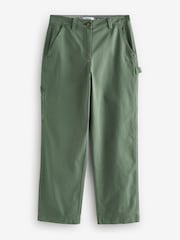 Khaki Cargo 100% Cotton Trousers - Image 6 of 7