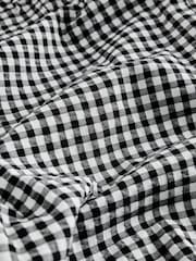Black/White Pull On Gingham Trousers - Image 6 of 6