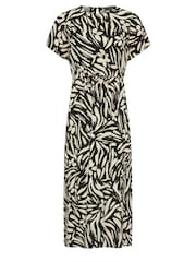 Vestido midi PixieGirl Petite com amarração na cintura - Imagem 5 de 5
