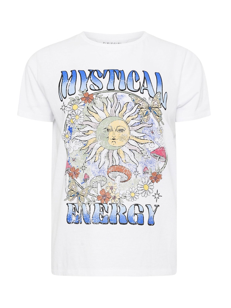 PixieGirl Petite Mystical Energy 100% Cotton T-Shirt - Imagen 5 de 5 PixieGirl Petite Mystical Energy 100% Cotton T-Shirt - Imagen 5 de 5