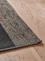 French Connection Black Jute Swati Jute Rug - Image 2 of 4