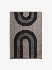 French Connection Black Jute Swati Jute Rug - Image 4 of 4