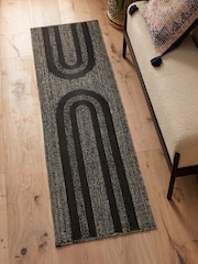 French Connection Black Jute Swati Jute Runner - Image 1 of 3