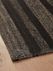 French Connection Black Jute Swati Jute Runner - Image 3 of 3