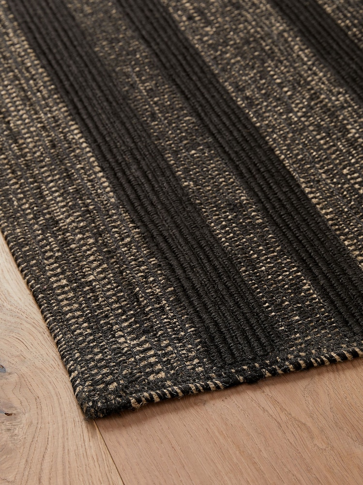French Connection Black Jute Swati Jute Runner - Image 3 of 3