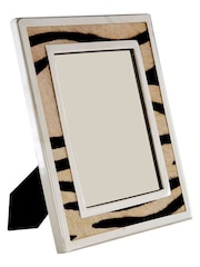 Interiors by Premier Black White Kensington Townhouse Zebra Design Photo Frame - Image 3 of 3