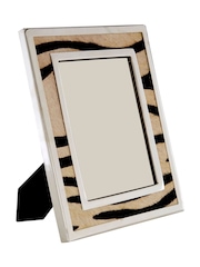 Interiors by Premier Black White Kensington Townhouse Zebra Design Photo Frame - Image 5 of 5