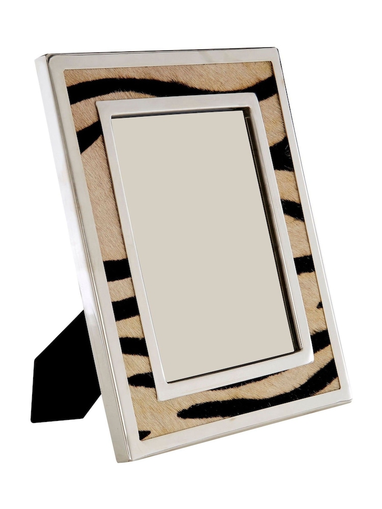 Interiors by Premier Black White Kensington Townhouse Zebra Design Photo Frame - Image 5 of 5 Interiors by Premier Black White Kensington Townhouse Zebra Design Photo Frame - Image 5 of 5