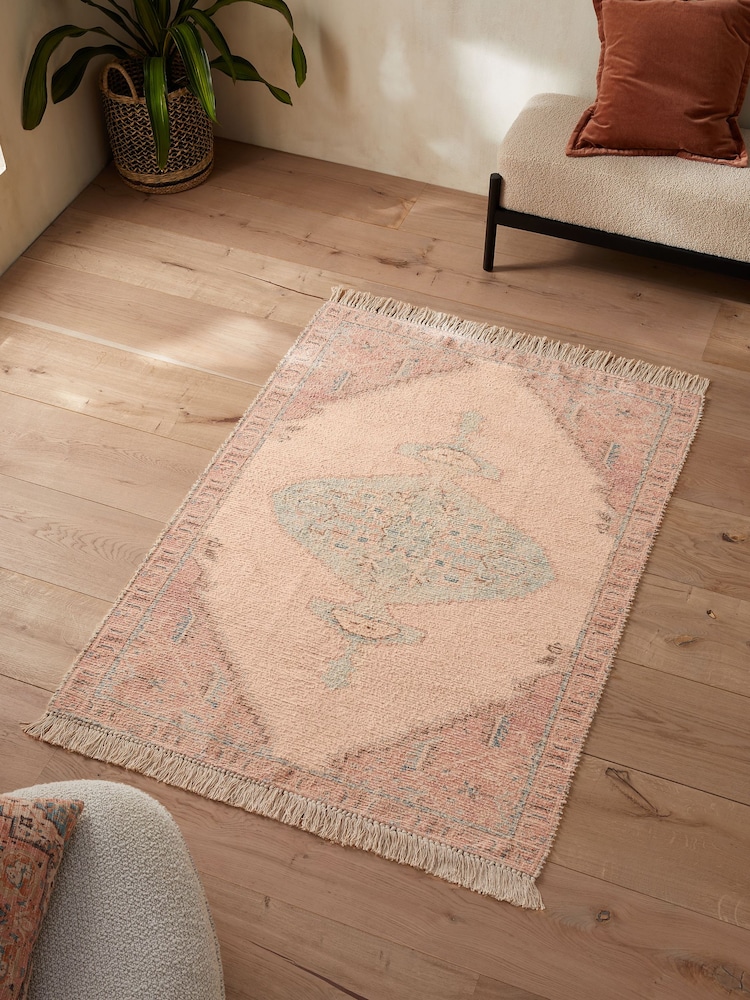 French Connection Natural Avanti Flatweave Rug - Image 1 of 3