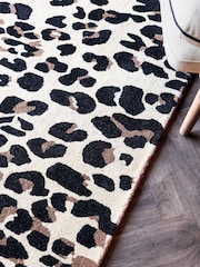 Rockett St George Animal Leopard Love Rug - Image 4 of 4
