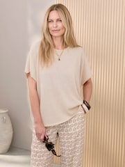 Cotton Traders Brown Relaxed Fit Jumper - Image 1 of 4