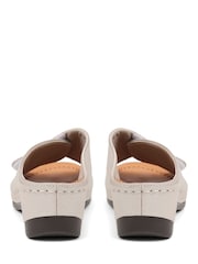 Pavers Metallic Pavers Mule Wedge Sandals - Image 3 of 5