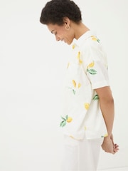 FatFace Louisa Natural Lemons Shirt - Image 2 of 6