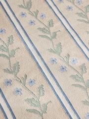 Cath Kidston Natural Vine Stripe Rug - Image 2 of 6