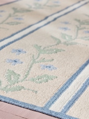 Cath Kidston Natural Vine Stripe Rug - Image 3 of 6