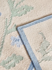 Cath Kidston Natural Vine Stripe Rug - Image 4 of 6