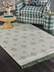 Cath Kidston Cream Heraldry Rug - Image 1 of 6