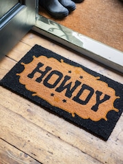 Rockett St George Howdy Doormat - Image 1 of 4