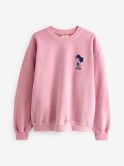Pink Palm Sweatshirt - Image 5 of 6