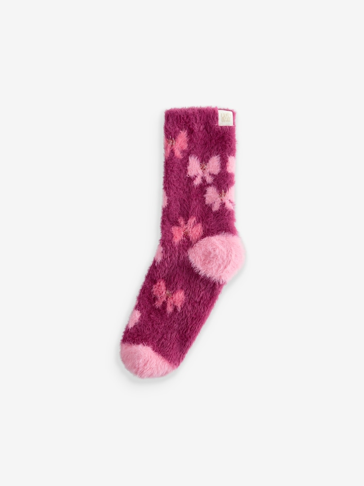 Bath & Body Works Cosy Bow Socks 2 Pack - صورة 6 من 6