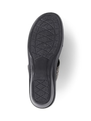 Pavers Embellished Mules Black Sandals - Image 5 of 5