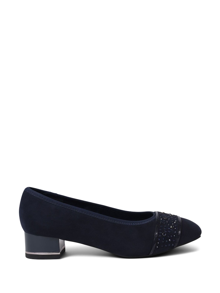 Azul - Zapatos de salón negros con tacón cuadrado de Pavers - Imagen 1 de 5 Azul - Zapatos de salón negros con tacón cuadrado de Pavers - Imagen 1 de 5