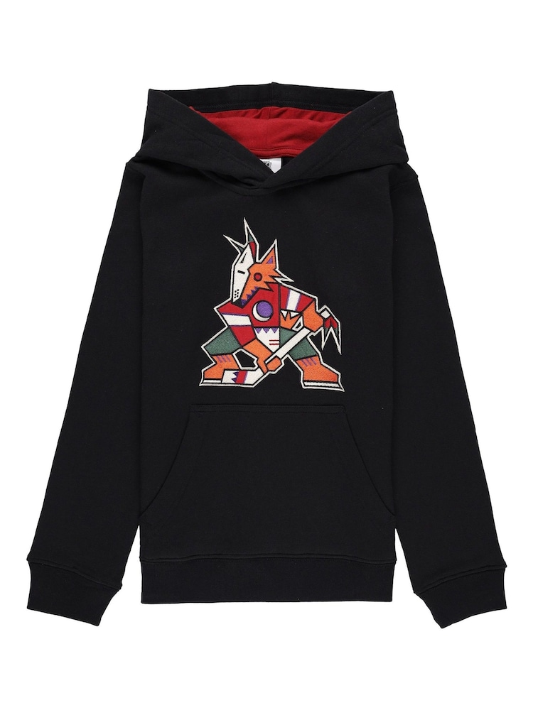 Fanatics Youth NHL Arizona Coyotes Prime Pullover Fleece Black Hoodie - Image 3 of 3