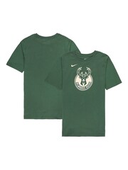 Fanatics Youth Green NBA Milwaukee Bucks Essential Logo 100% Cotton T-Shirt - Image 1 of 2