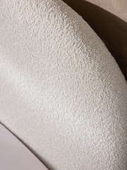 Casual Boucle Oyster Elsie Upholstered Bed Frame - Image 5 of 8