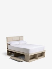 Tweedy Plain Light Grey Finsbury Platfrom Storage Bed Frame - Image 6 of 7