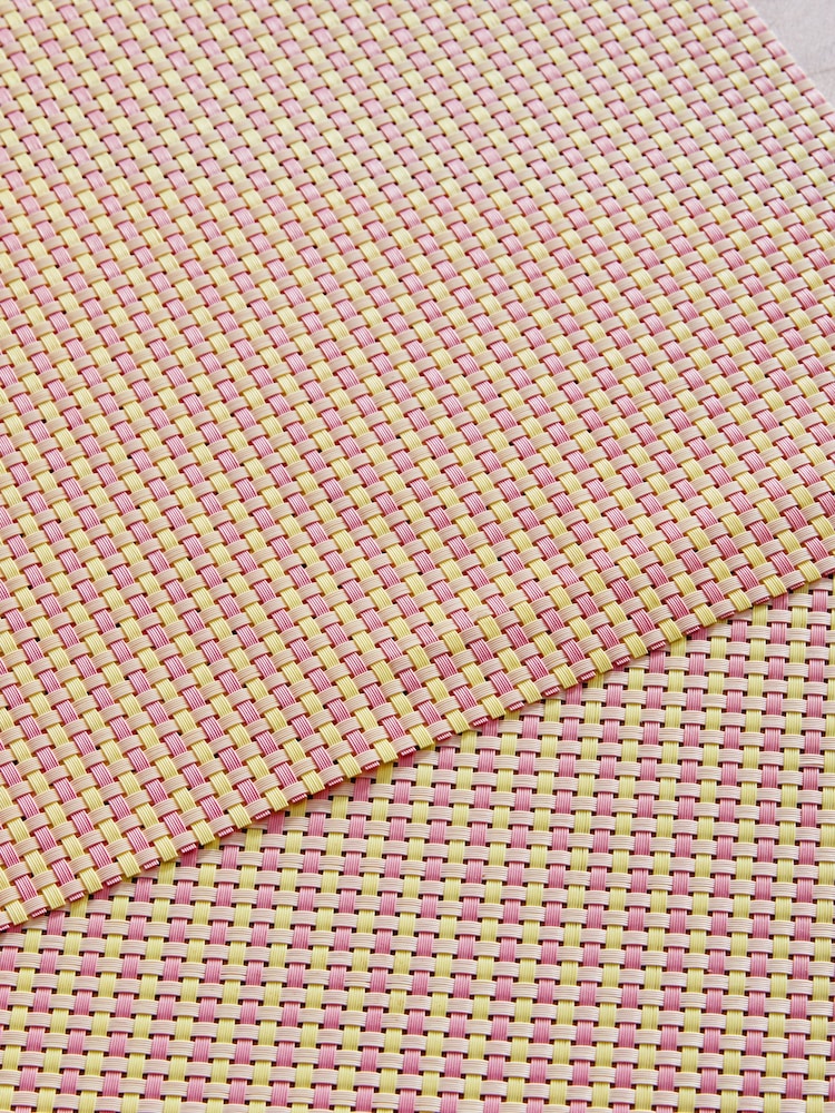 Set of 4 Wipe Clean Weave Placemats - Bild 2 von 3