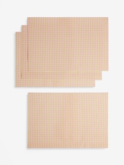 Set of 4 Wipe Clean Weave Placemats - Bild 3 von 3