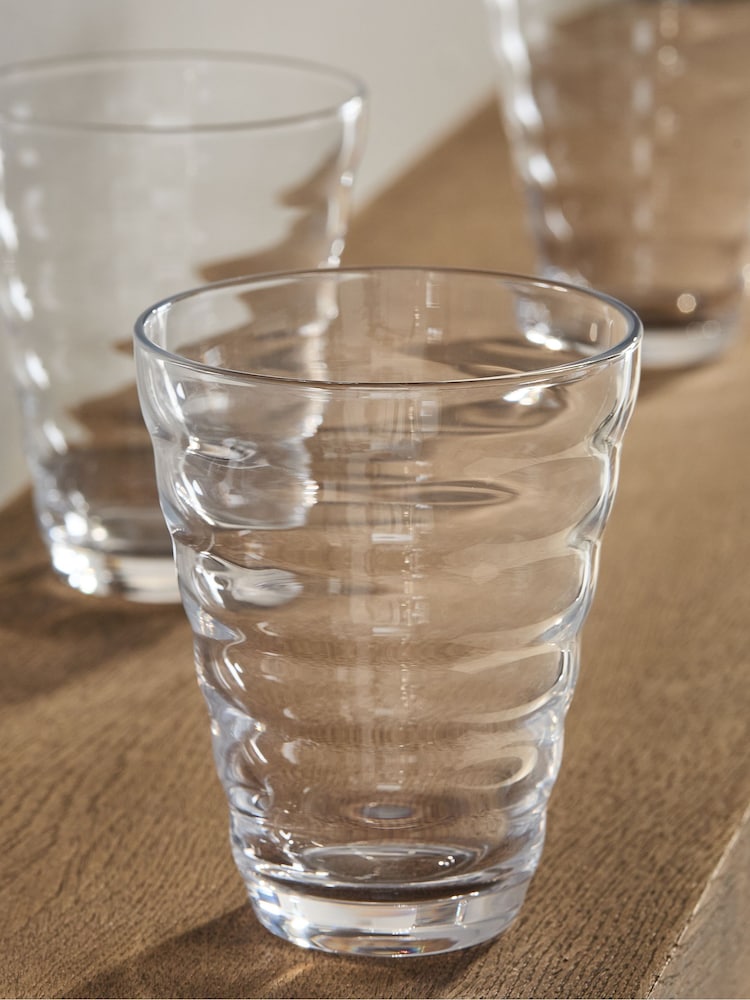 Set de 4 pahare Ripple fără picior - Image 3 of 4