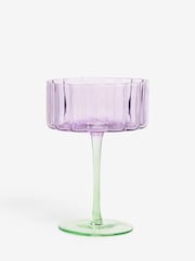 Set of 2 Scallop Cocktail Glasses - Image 3 de 3