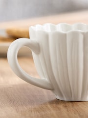 White Flower Mug - Image 2 of 3