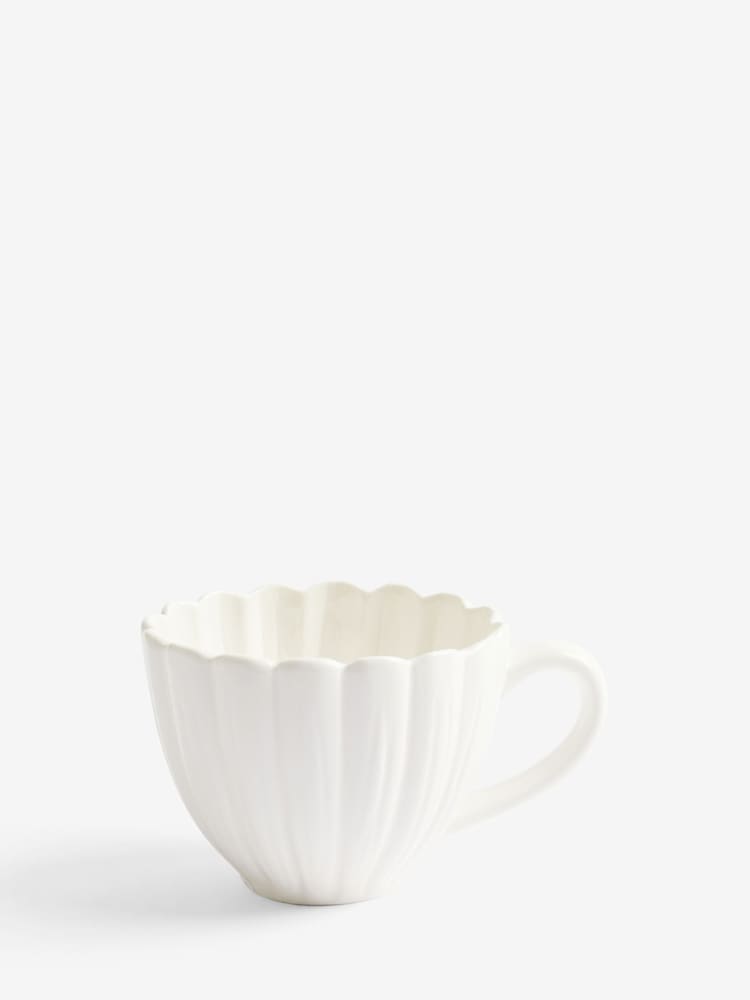 White Flower Mug - Image 3 of 3