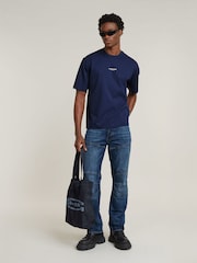 G Star Navy G Star Center Chest Logo Boxy T-Shirt - Image 2 of 6