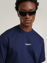 G Star Navy G Star Center Chest Logo Boxy T-Shirt - Image 3 of 6