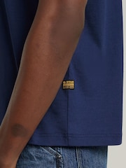G Star Navy G Star Center Chest Logo Boxy T-Shirt - Image 4 of 6