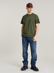 G Star Green G Star Center Chest Logo Boxy T-Shirt - Image 3 of 7