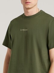 G Star Green G Star Center Chest Logo Boxy T-Shirt - Image 4 of 7