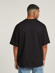 G Star Black G Star Center Chest Logo Boxy T-Shirt - Image 2 of 6