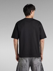 G Star Black G Star Center Chest Logo Boxy T-Shirt - Image 3 of 6